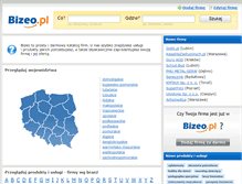 Tablet Screenshot of bizeo.pl
